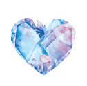 crystalign heart logo